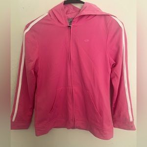 Light Pink champion zip up hoodie